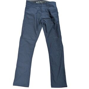 $128 WESTERN RISE Evolution Pant Men Sz 30 Navy Blue Slim Straight Travel Hiking